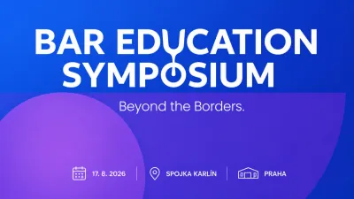Bartenders from around the world are heading to Prague. The Bar Education Symposium will bring them all together in one place