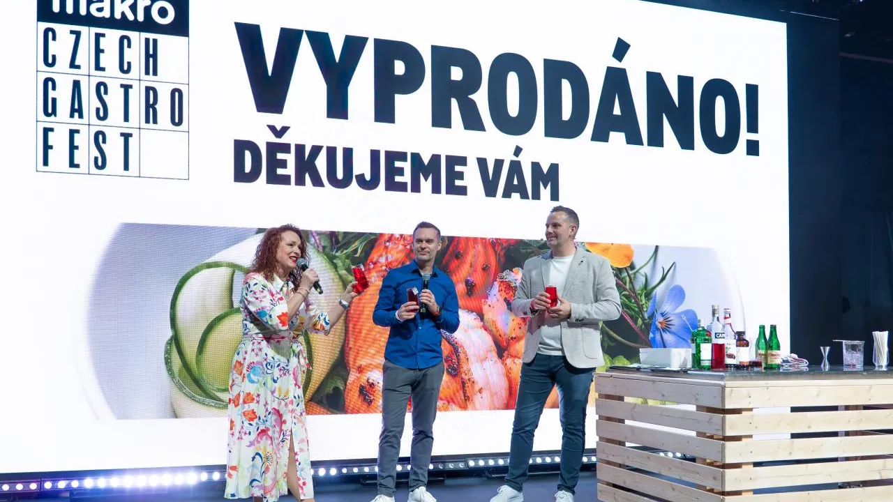 Makro Czech Gastro Fest 2026: vyprodané O2 universum a dva dny, kdy se setkala celá česká gastronomie