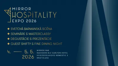 Mirror Hospitality Expo 2026: Bratislava znovu v centru světové barové a gastronomické scény