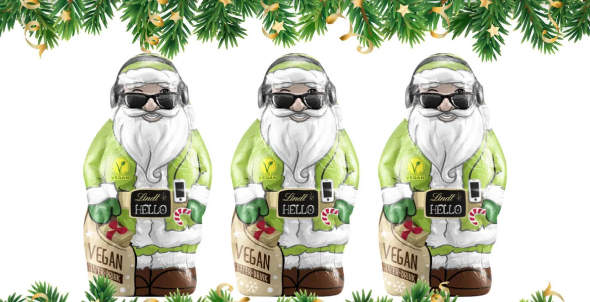 Hello vegan Santa | Foto: se svolením společnosti Lindt