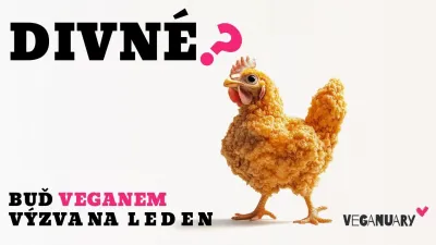 To maso vypadá fakt divně - nová kampaň Veganuary zpochybňuje zavedené (ne)pořádky