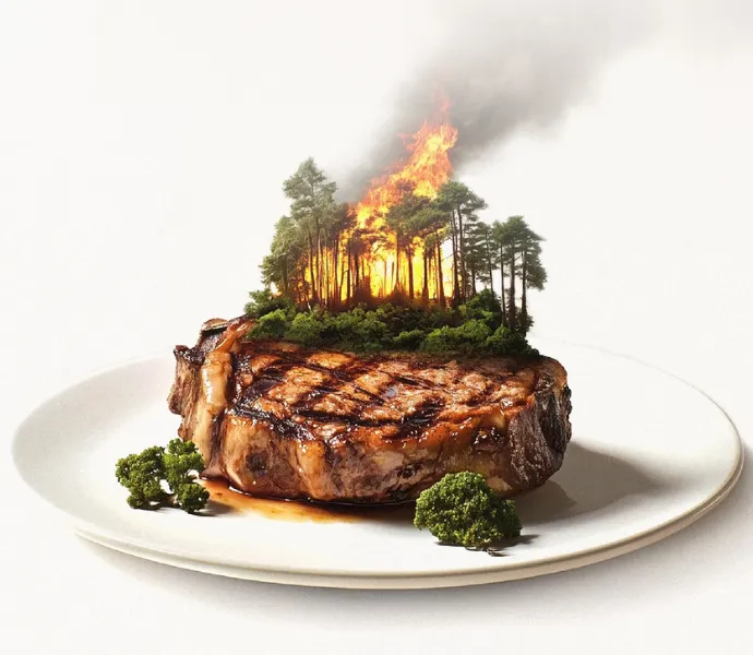 To maso vypadá fakt divně - kampaň Veganuary zpochybňuje zavedené (ne)pořádky