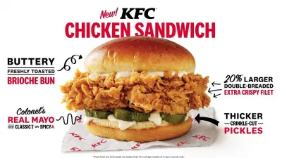 KFC vyhlašuje válku Popeyes a Wendy's