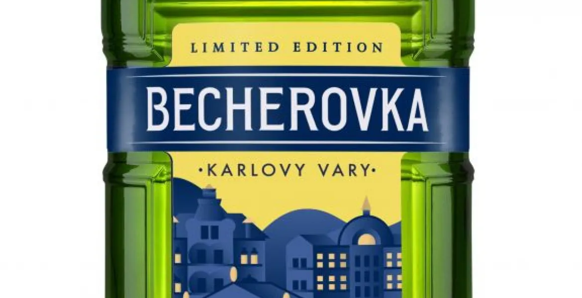 Na trhu je limitovaná edice lahví Becherovka Cities
