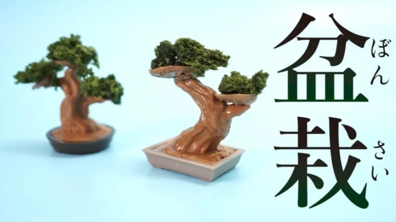 Bonsai jako svačina? Ano, ale musí být z čokolády!