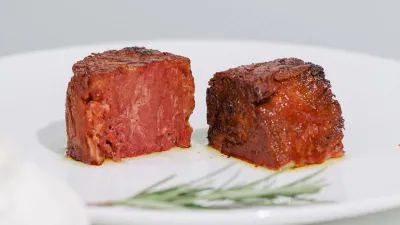 Náhražka masa k nerozeznání od steaku