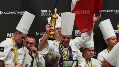 Bocuse d'Or letos slavně vyhrála Francie