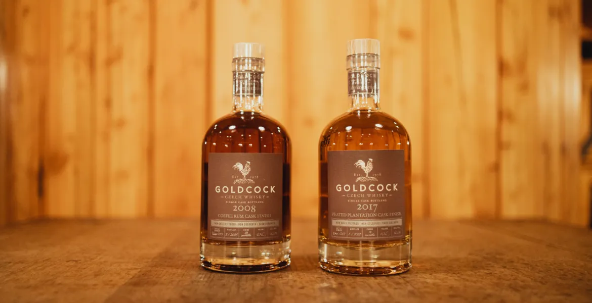 Novinky v portfoliu české whisky GOLDCOCK. | Foto: se svolením R. Jelínek