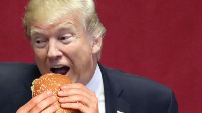 Donald Trump: housky z McDonald's mi nevoní