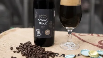 Pražírna kávy se spojila s pivovarem. Vznikl tak kávový stout