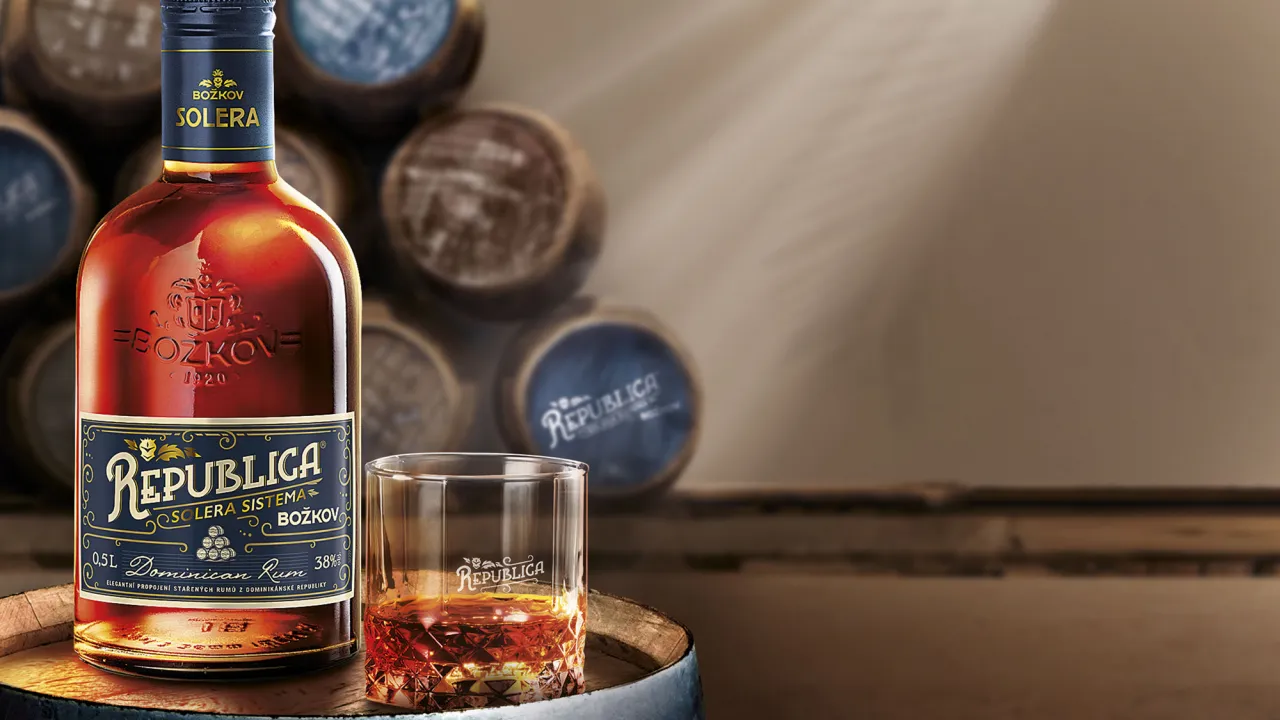 Božkov Republica obohacuje své portfolio o dominikánský rum vyráběný tradiční metodou Solera