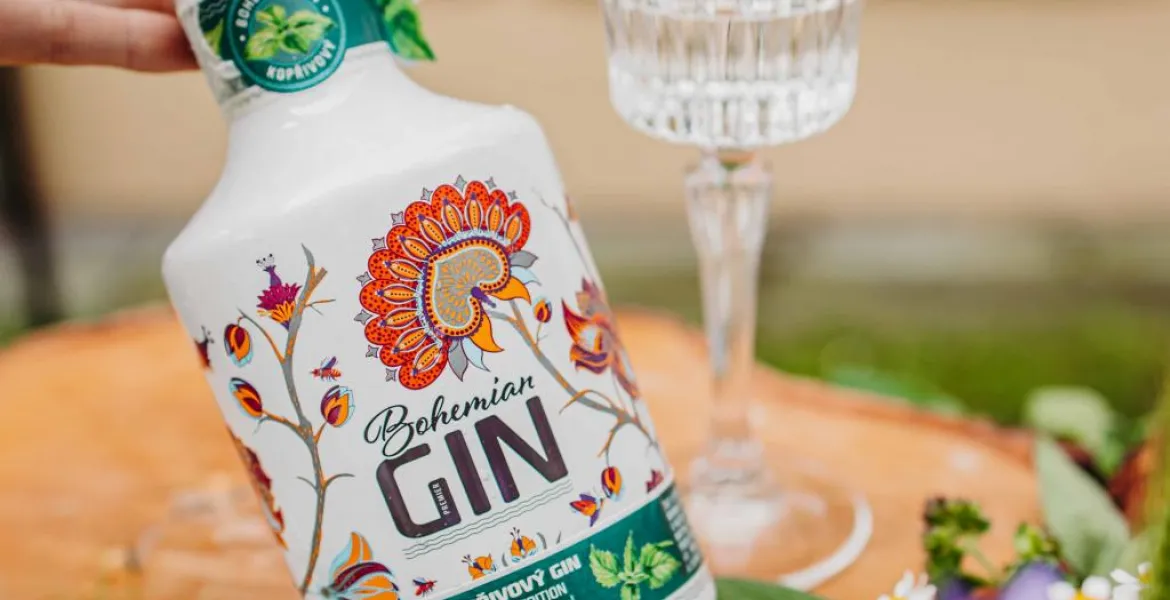 Limitovaný kopřivový Bohemian Gin z dílny Martina Žufánka je na světě. | Foto: se svolením Premier Wines & Spirits