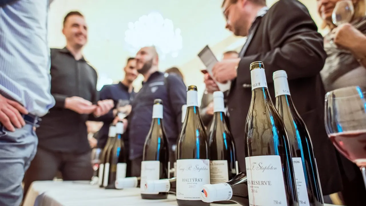 Galadegustace vín z portfolia Premier Wines & Spirits za osobní účasti George Rumpfa a Martina Škrobáka