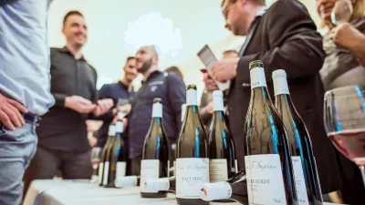 Galadegustace vín z portfolia Premier Wines & Spirits za osobní účasti George Rumpfa a Martina Škrobáka