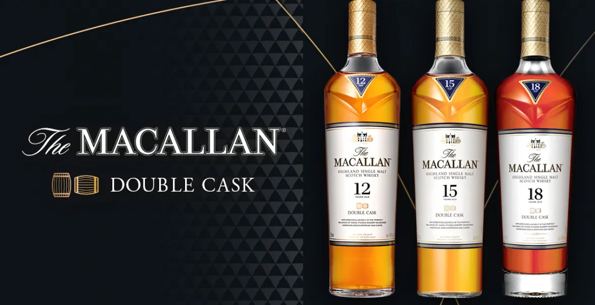 Whisky The Macallan slaví 200. výročí prostřednictvím řady The Macallan Double Cask. | Foto: se svolením Coca-Cola HBC