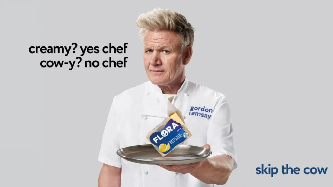 Gordon Ramsay spolupracuje se společností Flora