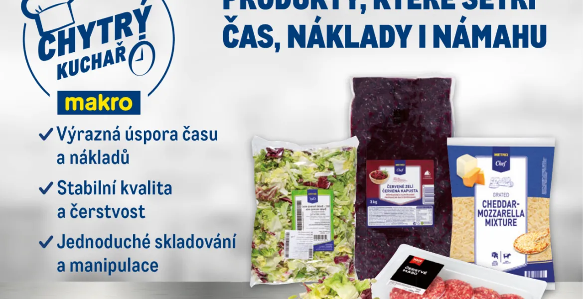 Makro ČR rozšiřuje program Chytrý kuchař. | Foto: se svolením makro ČR