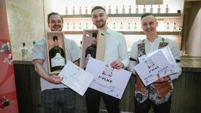 České finále Grahamʼs Blend Series Cocktail Competition vyhrál Filip Bezděk z baru Minus One