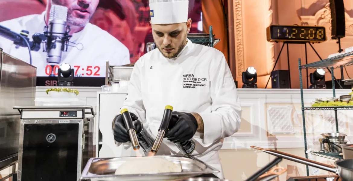 Dominik Unčovský obhájil zlato v Bocuse d’Or Czech 2025. I Foto: se svolením Bocuse d‘Or Czech