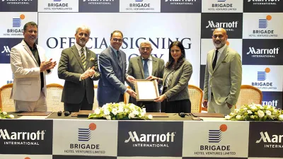 Marriott International and Brigade Hotel Ventures to Open Six New Hotels in India