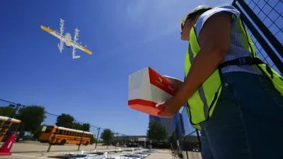 Drony rozvážejí jídlo. GoTo Foods a DoorDash spustili pilot v Texasu