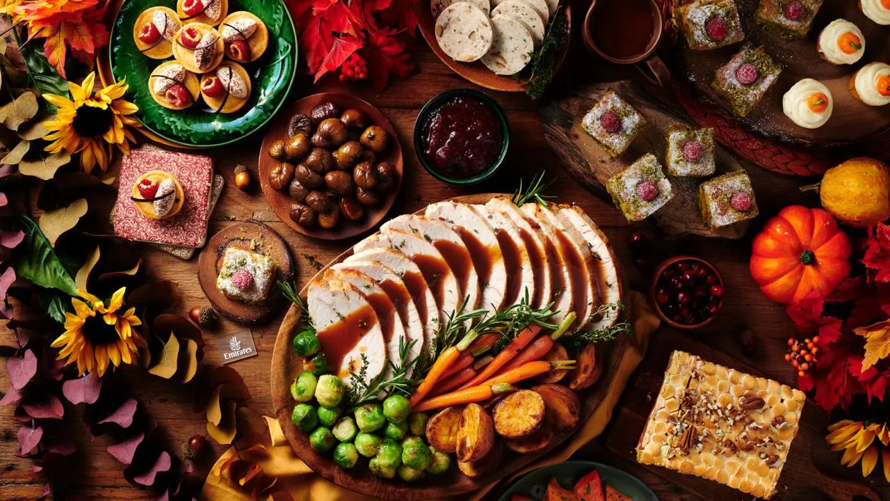 Emirates Wrapped Up Thanksgiving Week with Festive Menus and Seasonal Entertainment