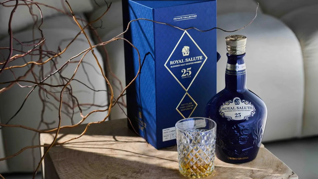 Royal Salute uvedla limitovanou 25letou edici exkluzivně pro Česko