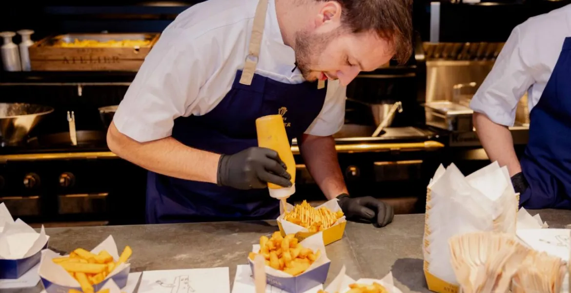 Nový gurmánský hotspot v Londýně: Frites Atelier Sergio Hermana konečně otevřel své první britské bistro. I Foto: se svolením Frites Atelier
