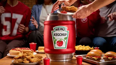 Ahead of the Big Game: HEINZ introduces the KegChup — a new way to serve ketchup