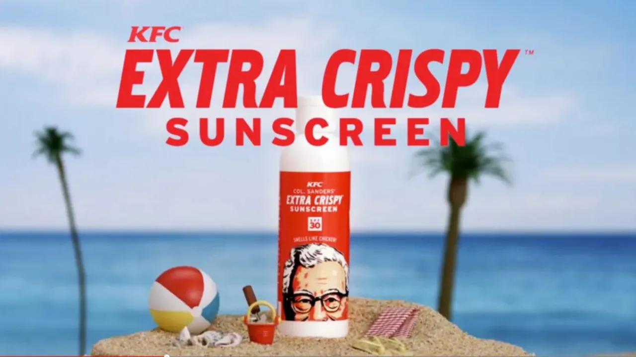 KFC a jeho opalovací krém s vůní smaženého kuřete: unikátní marketing nebo prostě bizár?