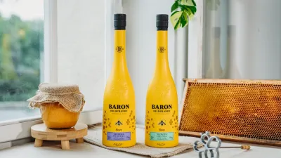 Baron Hildprandt Medová Hruška slaví zisk zlaté medaile  z mezinárodní soutěže Monde Selection 2026