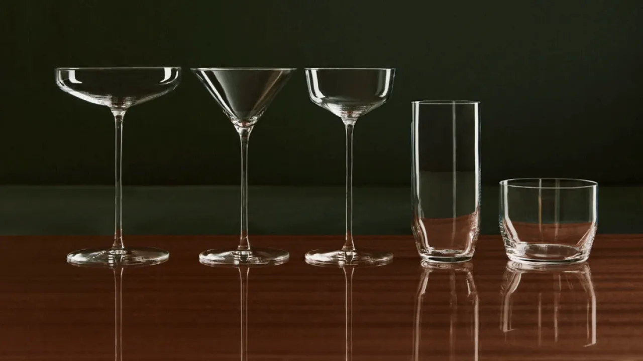 Legendární šéfkuchař Björn Frantzén a Orrefors představují novou Bar Glass Collection. Sklo jako součást gastronomického zážitku