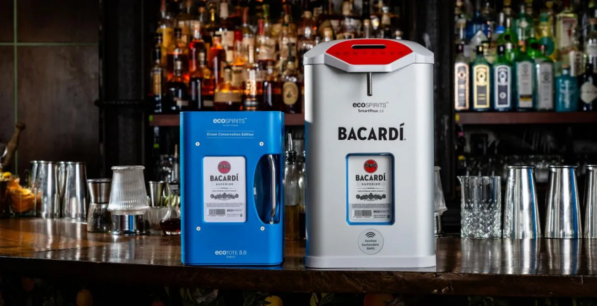 Bacardi rozšiřuje spolupráci s ecoSPIRITS. Systém vratných obalů míří z výletních lodí do širší gastronomie. | Foto: se svolením Bacardi a ecoSPIRITS