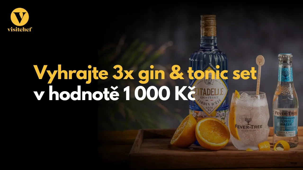 Srpnová soutěž o 3 ginové sety: Fever-Tree tonic + gin Citadelle Jardin d´été