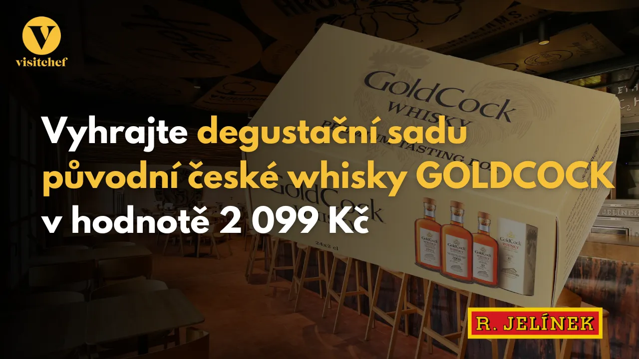 Říjnová soutěž o GOLDCOCK degustační sadu v hodnotě 2.099 Kč