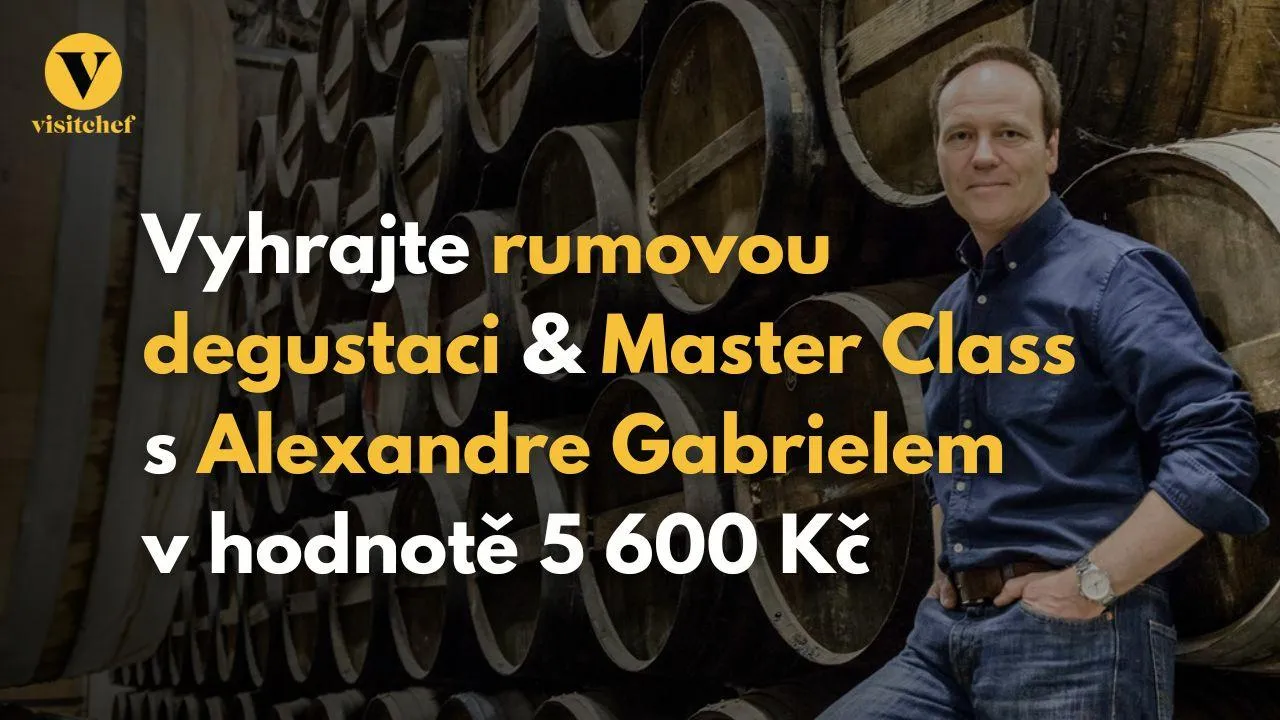 Soutěž o dvě vstupenky na rumovou degustaci & Master Class s Alexandre Gabrielem v hodnotě 5.600 Kč