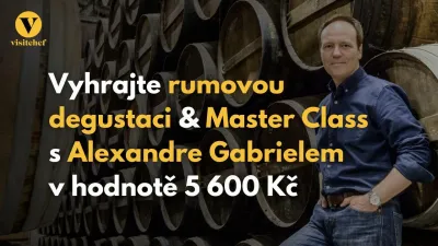 Soutěž o dvě vstupenky na rumovou degustaci & Master Class s Alexandre Gabrielem v hodnotě 5.600 Kč