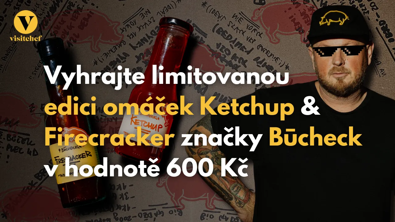 Srpnová soutěž s Būcheck o limitovanou edici kečup & chilli v hodnotě 600 Kč