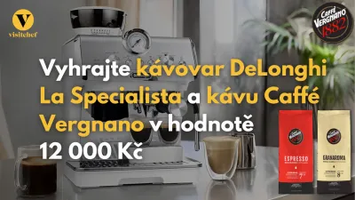 Zimní soutěž o kávovar DeLonghi La Specialista a kávu Caffé Vergnano v hodnotě 12.000 Kč
