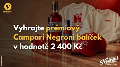Zářijová soutěž o prémiový Campari Negroni balíček
