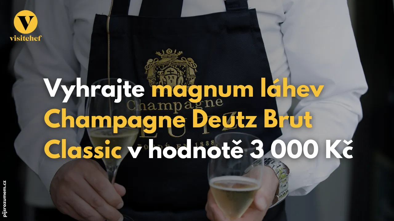 Vyhrajte champagne Deutz velikosti magnum v hodnotě 3.000 Kč