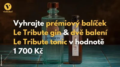 Srpnová soutěž o prémiový balíček Le Tribute gin a dvě balení Le Tribute tonic
