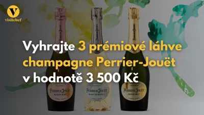 Adventní soutěž o láhve champagne Perrier-Jouët v hodnotě 3.500 Kč