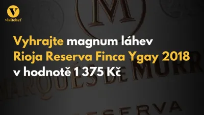 Listopadová soutěž o MAGNUM láhev Rioja Reserva Finca Ygay 2018 v hodnotě 1375 Kč
