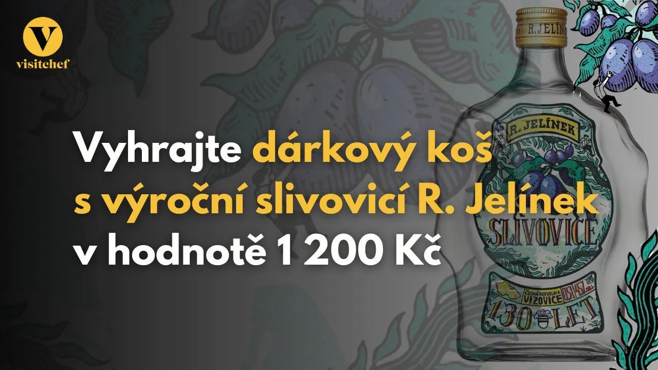 Listopadová soutěž o dárkový koš včetně výroční slivovice od společnosti Rudolf Jelínek v hodnotě 1200 Kč
