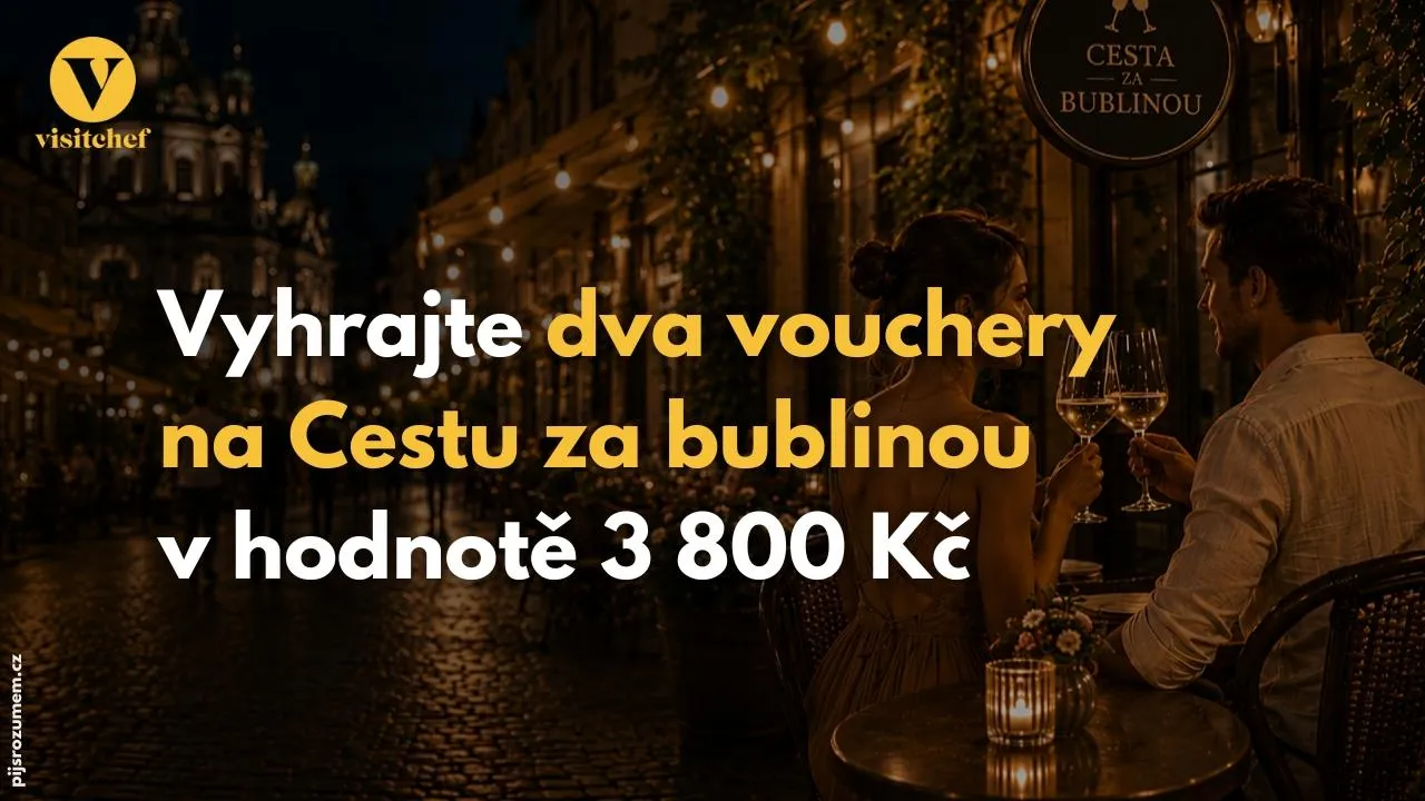 Květnová soutěž o 2 vouchery na Cestu za bublinou v hodnotě 3.800 Kč