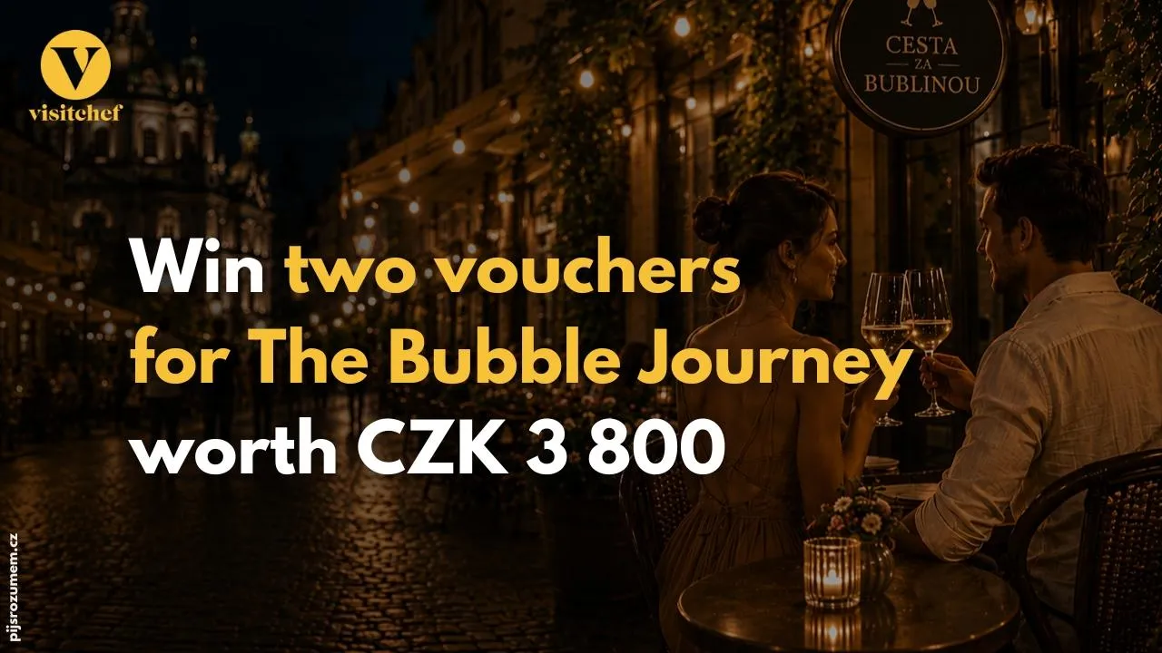 May contest for 2 vouchers for the ‘Journey to the Bubble’ worth CZK 3.800
