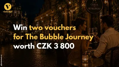 May contest for 2 vouchers for the ‘Journey to the Bubble’ worth CZK 3.800