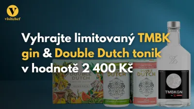 Červencová soutěž o limitovaný gin TMBK a toniky Double Dutch v hodnotě 2.400 Kč