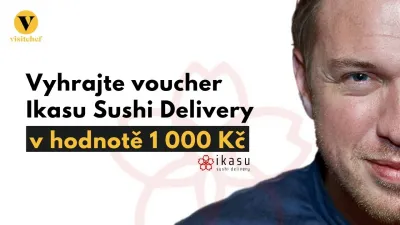 Březnová soutěž o voucher Ikasu Sushi Delivery v hodnotě 1000 Kč